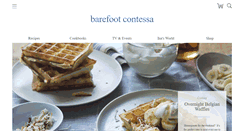 Desktop Screenshot of barefootcontessa.com