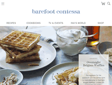 Tablet Screenshot of barefootcontessa.com